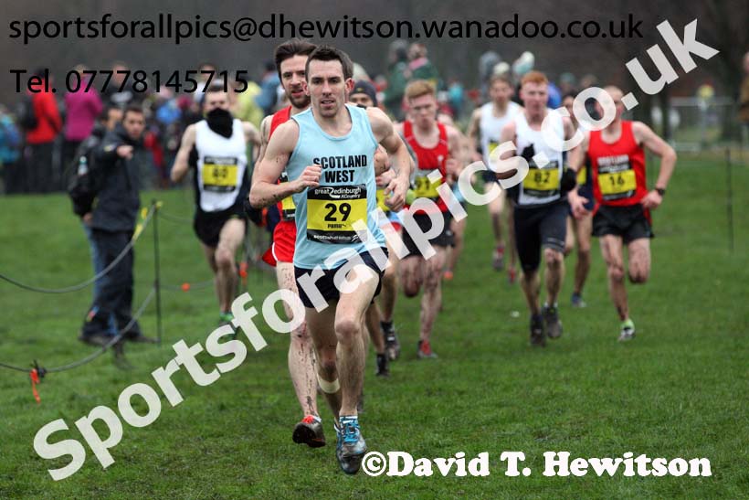 Celtic Nations senior and junior mens Great Edinburgh Cross Country. Photo: David T. Hewitson/Sports for All Pics